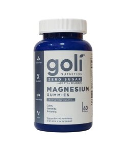 GOLI NUTRITION Zero Sugar Magnesium (60 gummies)