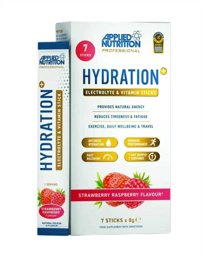 Hydration + Electrolyte & Vitamin Powder Stick Packs