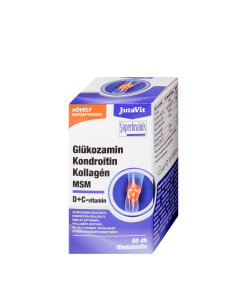 JutaVit Glucosamine Collagen MSM Vitamin D + C (60 Tablets)