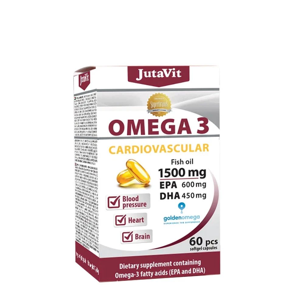 JutaVit Omega 3 Cardiovascular (60 Softgels)