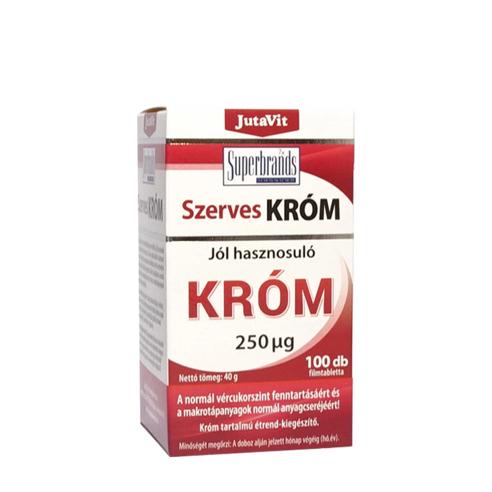 JutaVit Organic Chromium (100 Tablets)