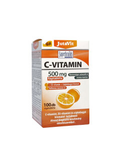 JutaVit Vitamin C 500 mg + D3 + Rosehips chewable tablet (100 Chewable Tablets)