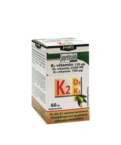 JutaVit Vitamin K2+D3+K1 (60 Softgels)