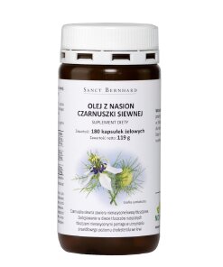 KRAUTERHAUS SANCT BERNHARD Black Cumin Oil Mono Capsules (180 caps)