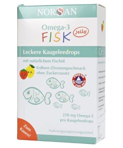 NORSAN Omega-3 Fisk Jelly (45 gummies)