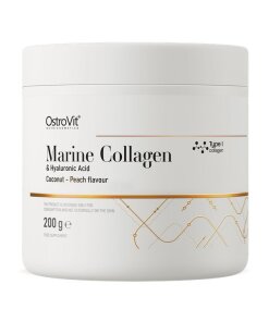 OSTROVIT Marine Collagen & Hyaluronic Acid coconut & peach (200 g )