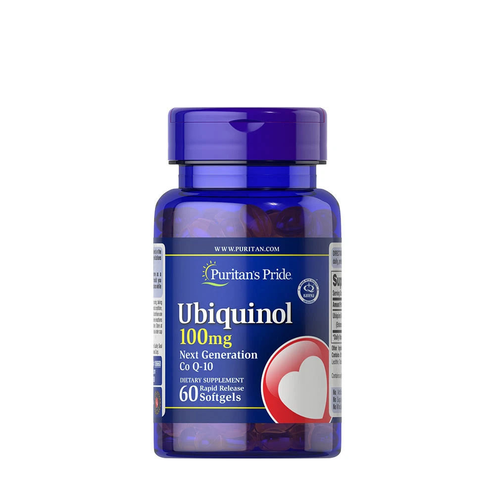 Puritans Pride Ubiquinol 100 mg (60 Softgels)