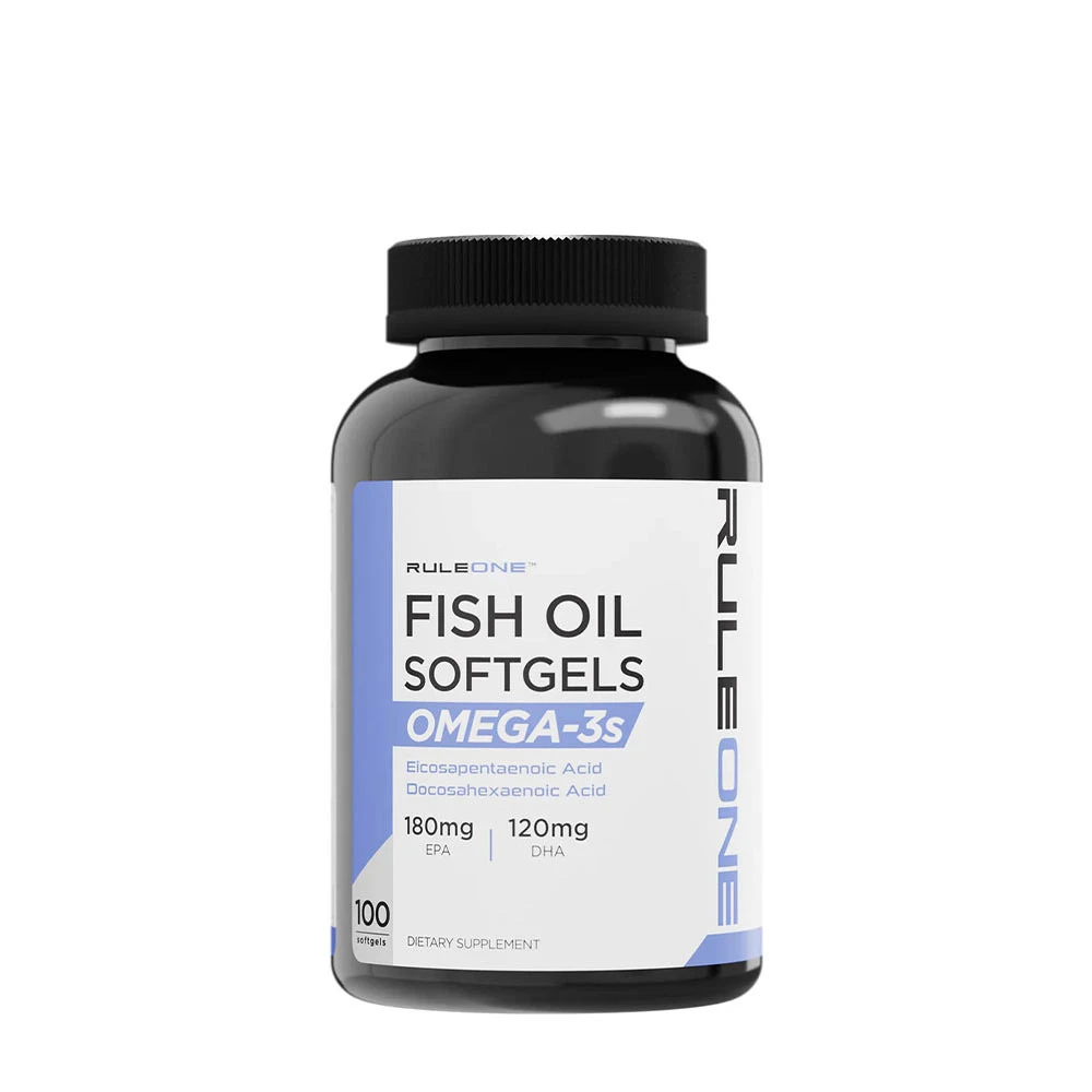 Rule1 Fish Oil - Omega-3 (100 Softgels)