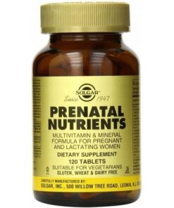 SOLGAR Prenatal Nutriens (120 tabs)