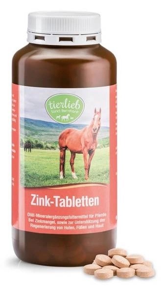 TIERLIEB Organic zinc for the horse (500 tabl)