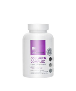 USA medical Collagen Complex - Collagen Capsule with 5 Types of Collagen (60 Capsules)