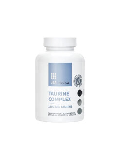 USA medical Taurine Complex 1500 mg (90 Capsules)