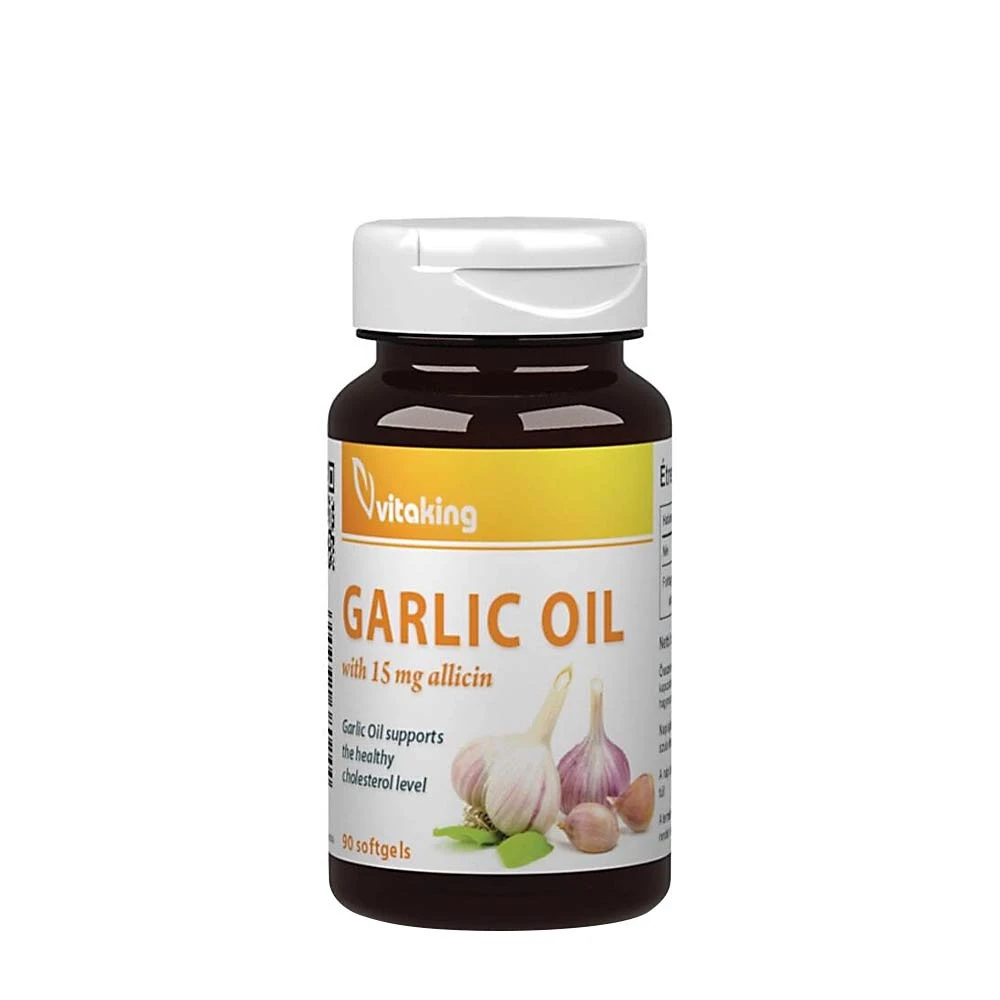 Vitaking Garlic Oil with 15 mg allicin (90 Softgels)