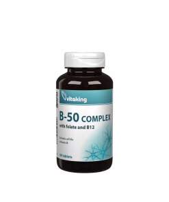 Vitaking Vitamin B-50 Complex (60 Tablets)
