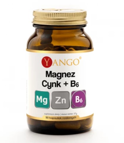 YANGO Magnesium + Zinc + Vitamin B6 (90 caps)