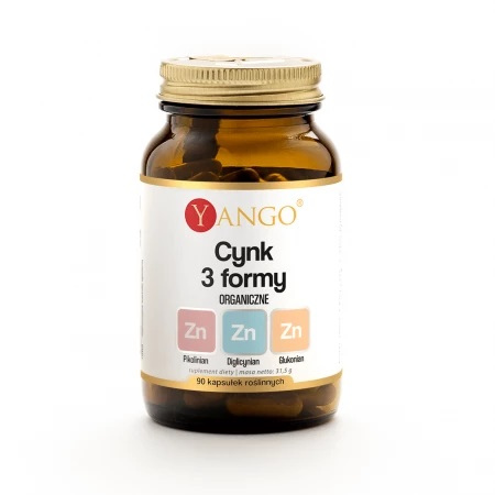 YANGO Zinc 3 forms (90 kaps.)