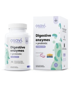 Digestive enzymes + probiotic - 120 vegan caps