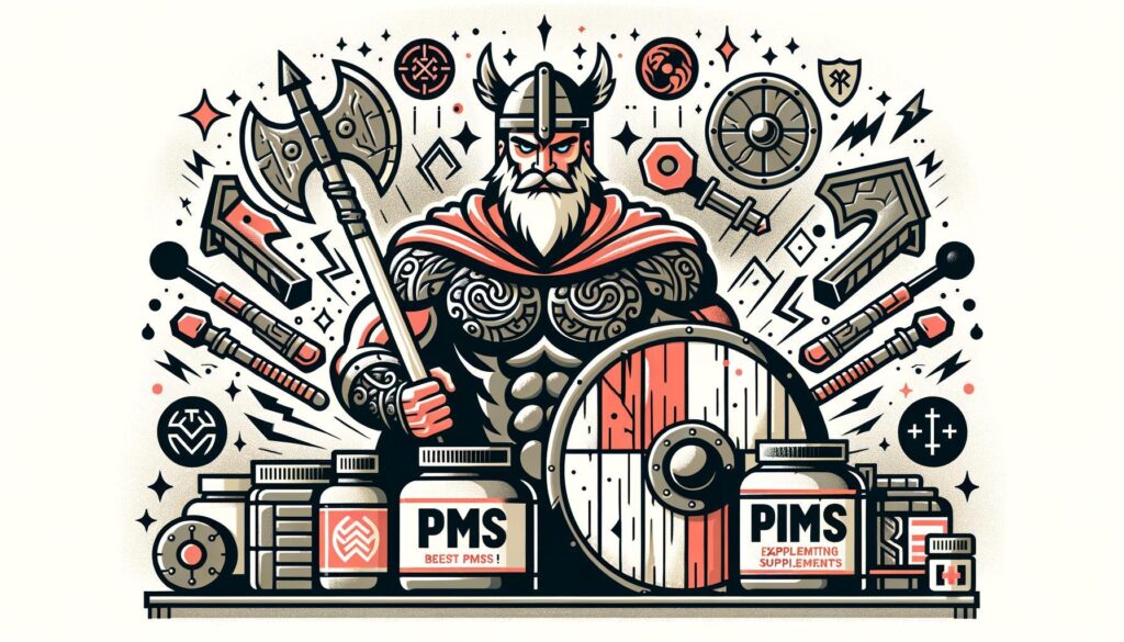 „Kæmp effektivt mod PMS: De bedste kosttilskud fra Muscle Supplements til at lette dine symptomer”